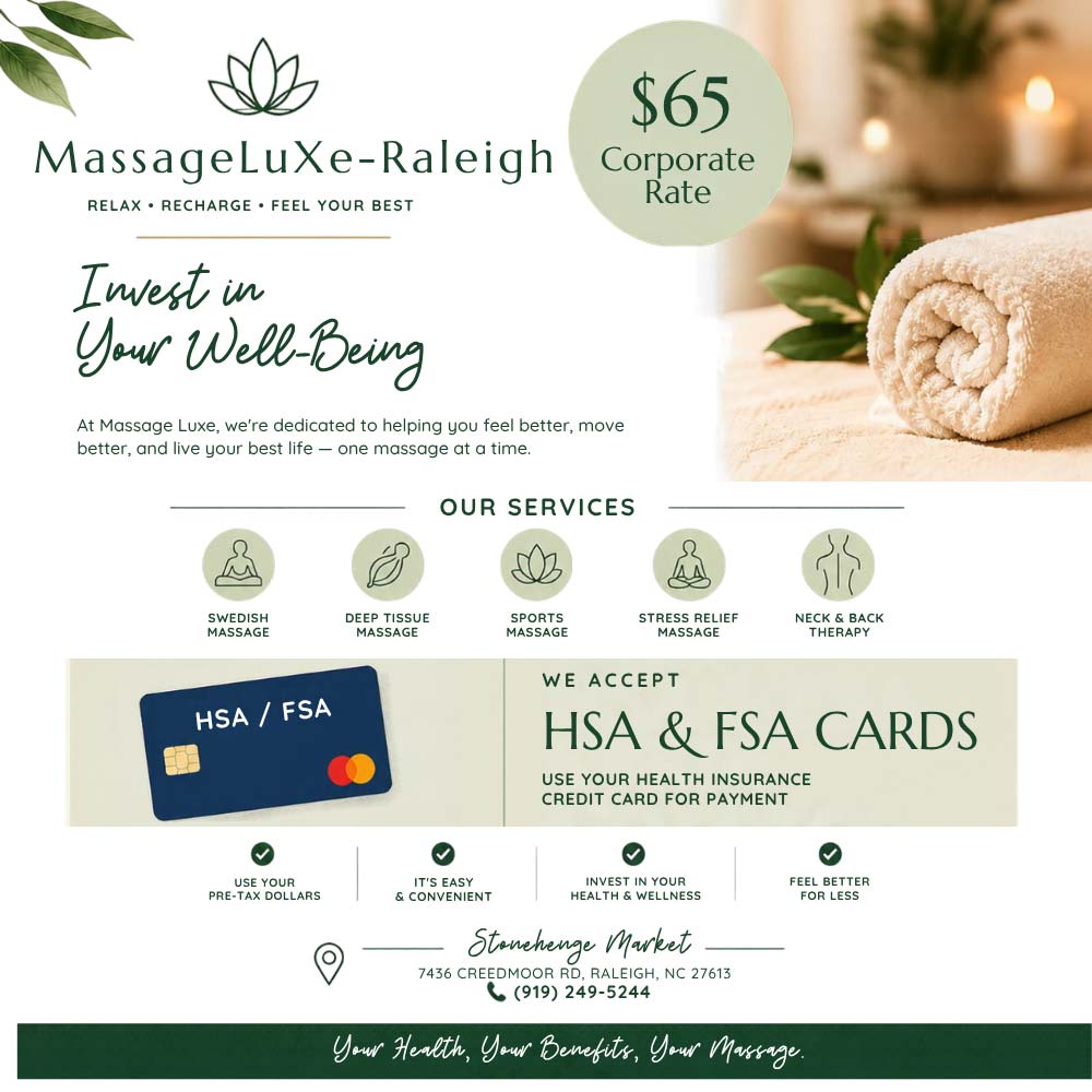 MassageLuxe - Raleigh